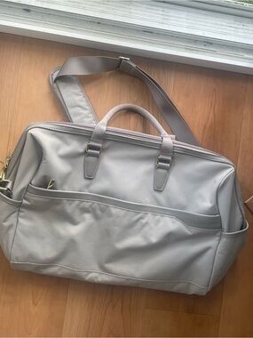 Target Signature Weekender Bag Taupe - Open Story: Structured Carry-On Luggage